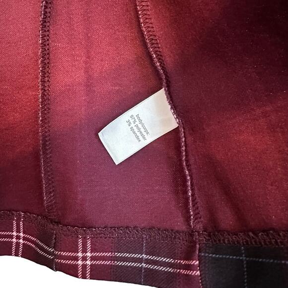 Maurices open front Plaid Blazer Size small - Picture 3 of 7